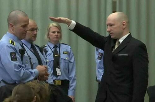 Article : Norverge : la « justice se juge » et donne raison à Breivik, le néo-naziste
