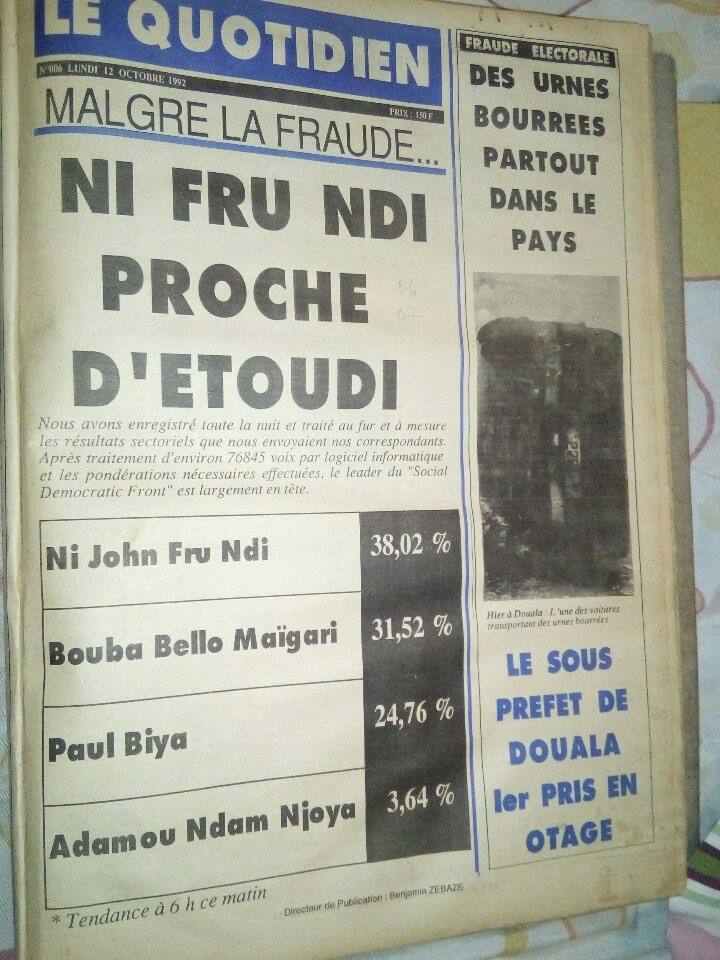 Article : Le journalisme et la presse camerounaise au cœur de la tyrannie